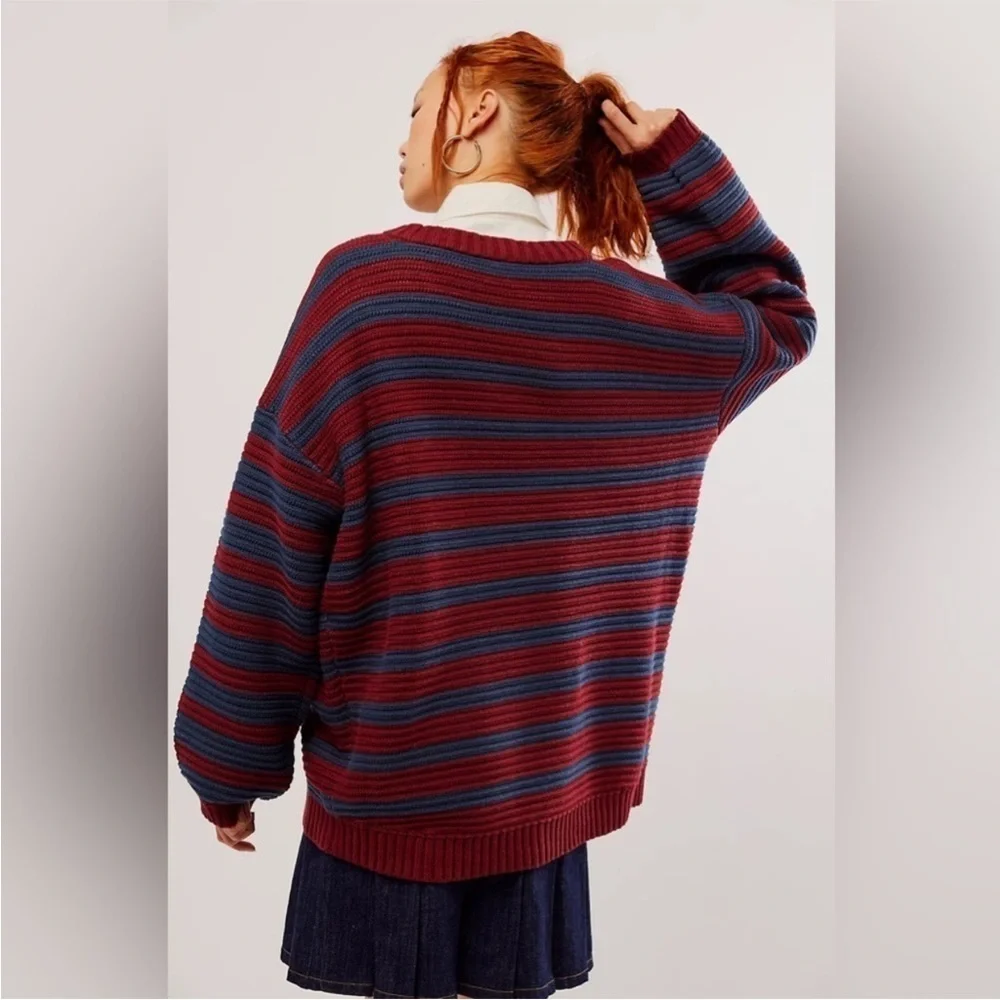 NWOT Free People Links Pullover M